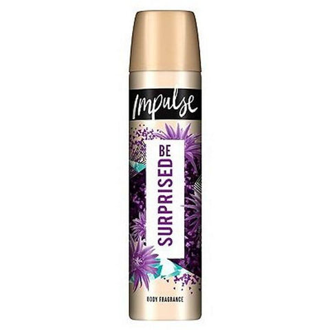 Impulse Body Spray 75Ml Be Surprised