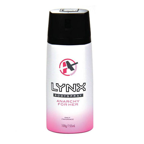 Lynx Anarchy 100Gm Womens Deo Spray