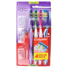 Colgate Toothbrushes Zig Zag Soft and Medium, 4pk, Assorted