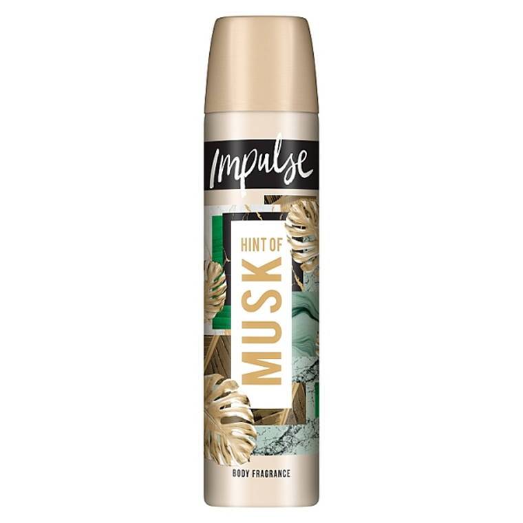 Body Spray Impulse 75Ml Musk