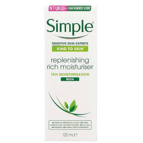 Simple Rich Moisturiser 125Ml