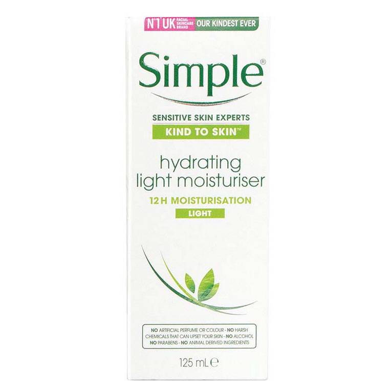 Simple Replenishing Rish Moisturiser Light 125Ml