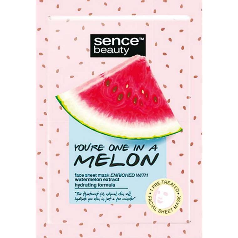 Sencebeauty Face Mask Melon 20Ml Display