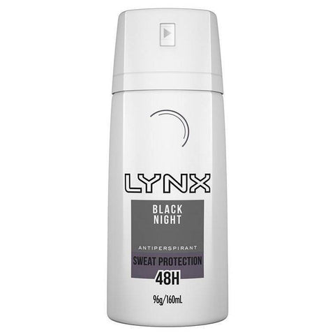 Lynx Body Spray Black Night 160Ml