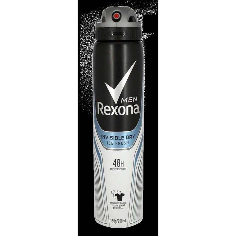 Rexona Men Invisible Ice Fresh Body Spray, 150g