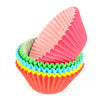 Muffin Cases, Brights, Assorted, 100pk