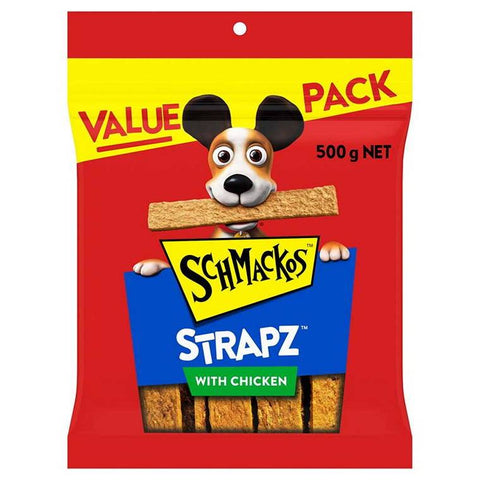 Schmackos Strapz Chicken, 500g