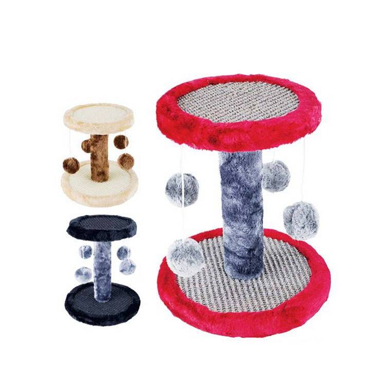 Cat Scratcher Mini Play Centre, 4pcs