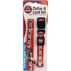 Dog Collar (55cm) Lead (120cm) Set