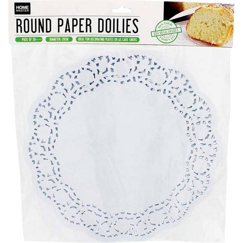 Home Master Paper Doilies, Large, 50pk