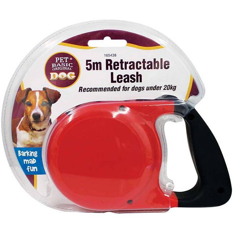 Dog Leash, Retractable, 5m