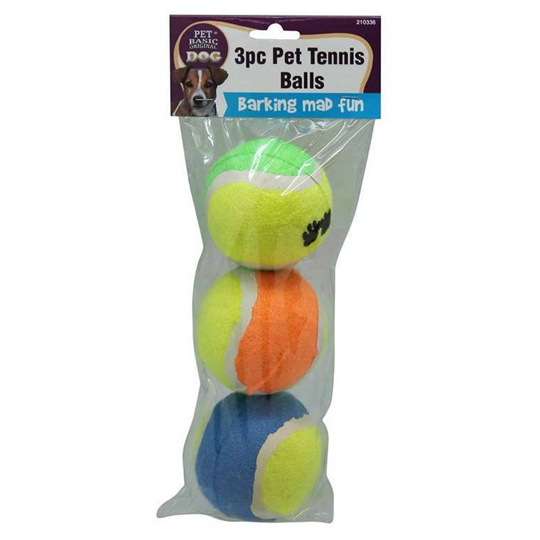 Dog Toy Tennis Balls, 3pcs