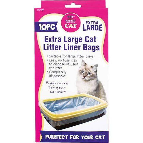 Cat Litter Liner Bags Extra Large 10pk