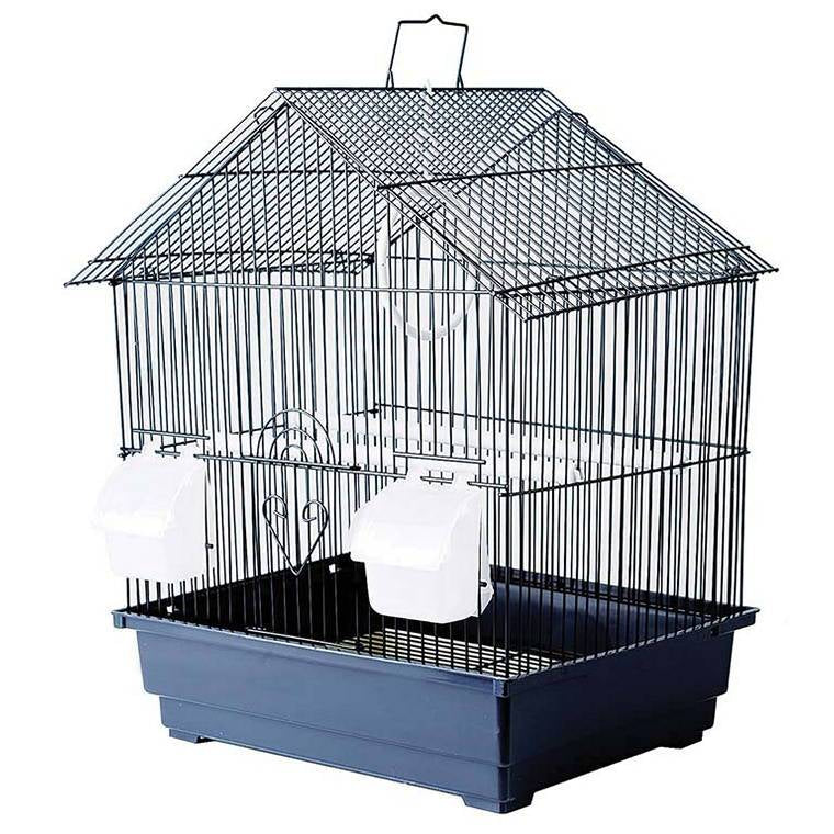 Bird Flight Cage with Castor Wheels, 3 Assorted