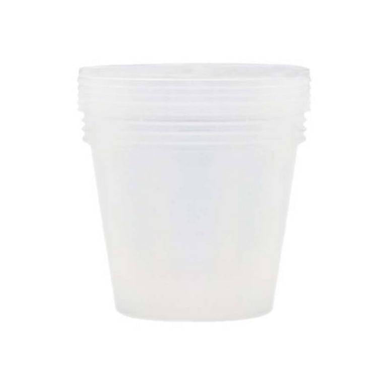 Lemon and Lime Food Containers Round 700Ml Pk5