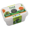 Lemon and Lime Food Containers Rect 1500Ml Pk4