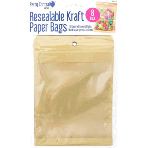 Bags Eco, Resealable, 12cmX17cm, 8pk