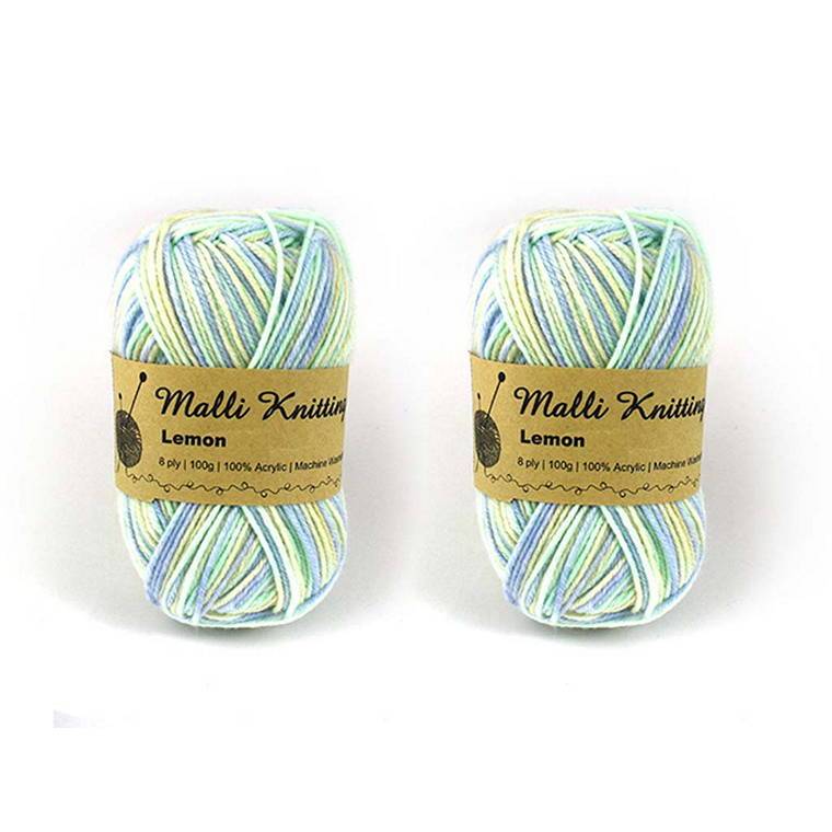 Lemon Multi Coloured Yarn