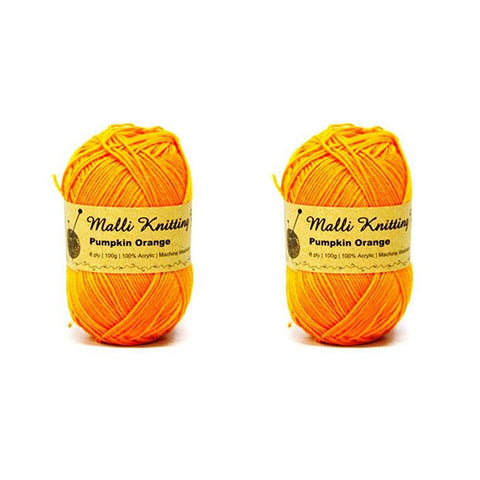 Pumpkin Orange Yarn