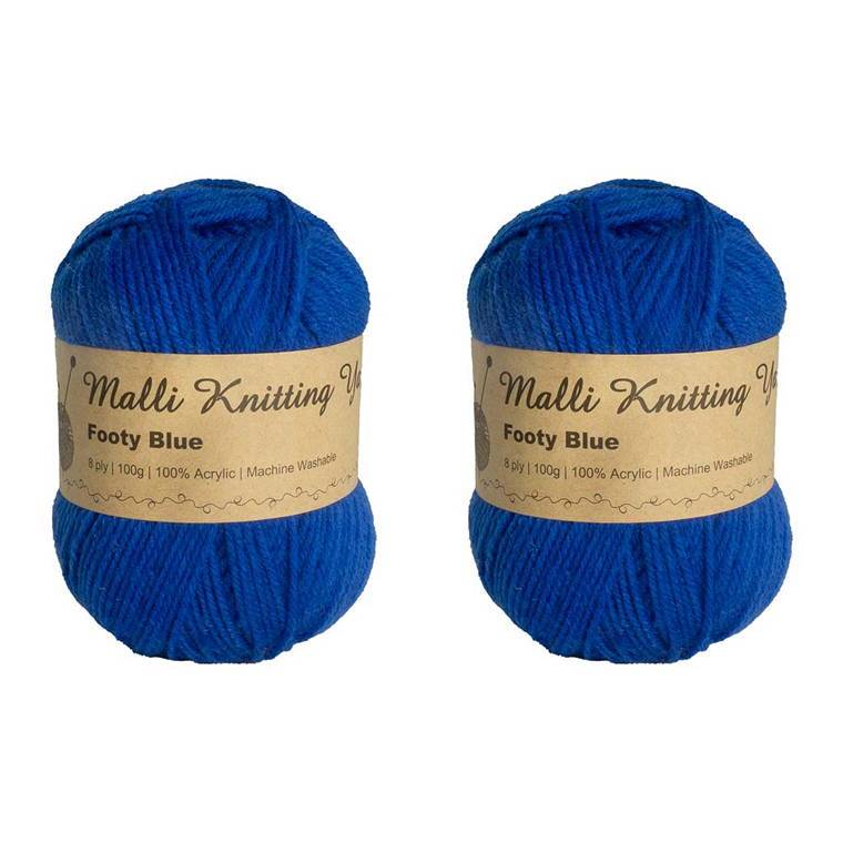 Footy Blue Yarn