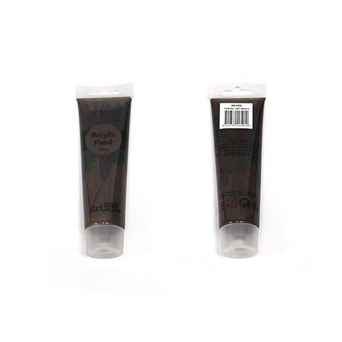 Acrylic Paint Tube, Brown