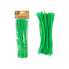 Chenille Stems, Green, 50pk