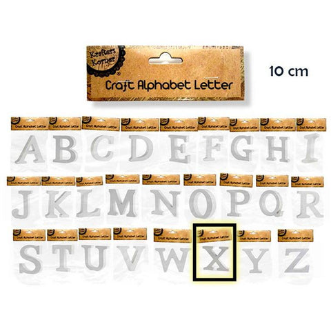 Alphabet Letters, X, 10cm