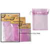 Organza Bag, Lavender, 4pk