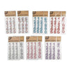 Diamonte Numbers, 15pk