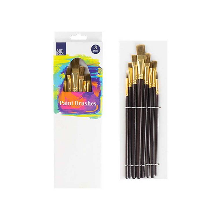 Artist Paint Brushes, 8pk