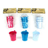 Mini Tin Buckets, 3pk