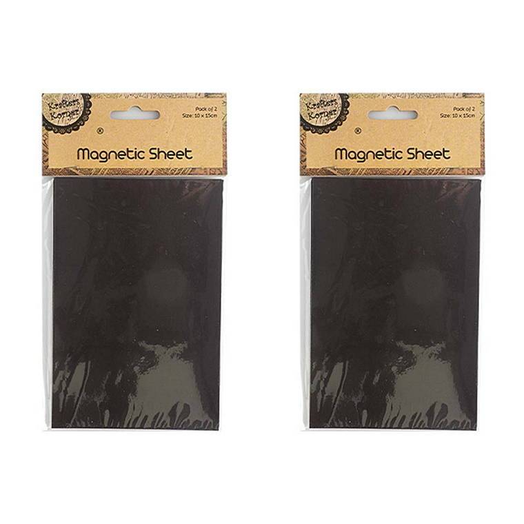 Magnetic Sheet, 10x15cm, 2pk