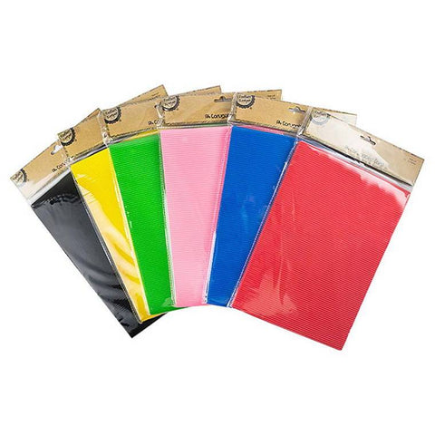 Corrugated Card, A4, 6pk