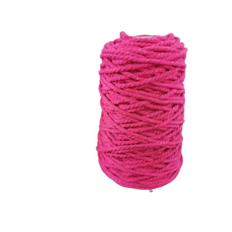 Macrame Cord, Red, 80Mtr