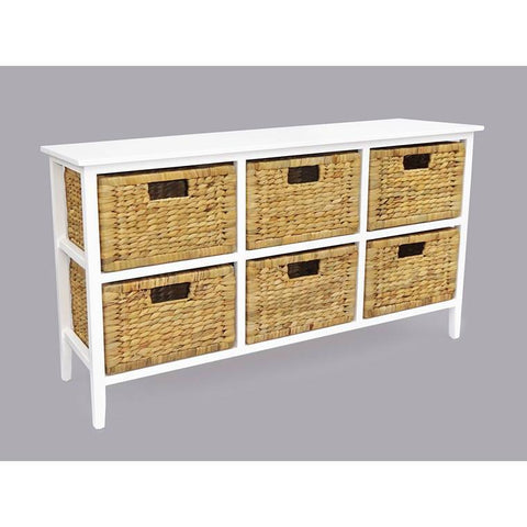 Airlie 6 Drawer Chest White