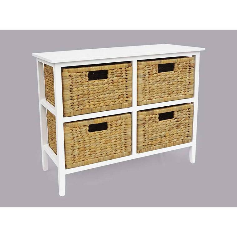 Airlie 4 Drawer Chest White