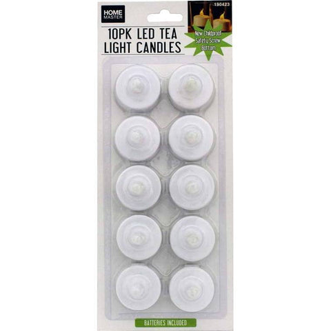 LED Tealights, 10pk