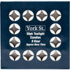 York St Tealight, Unscented, 9 Hour, 50pk