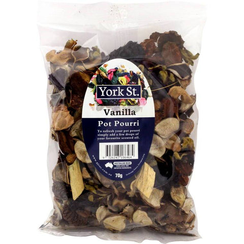 York St Pot Pourri, Scented, 70g