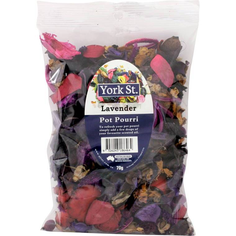 York St Pot Pourri, Scented, 70g