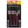 Paint Brush Set, Assorted Size, 5pc