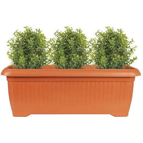 Villa Trough Planter, Terracotta