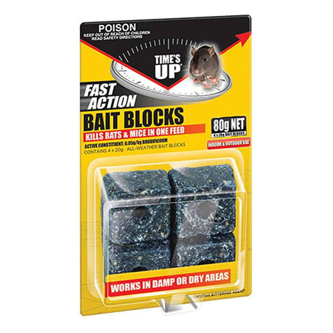 T/Up Fast Action Bait Block, 80g, 4pk