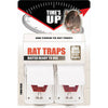 T/Up Heavy Duty Baited Rat Trap, 2pk