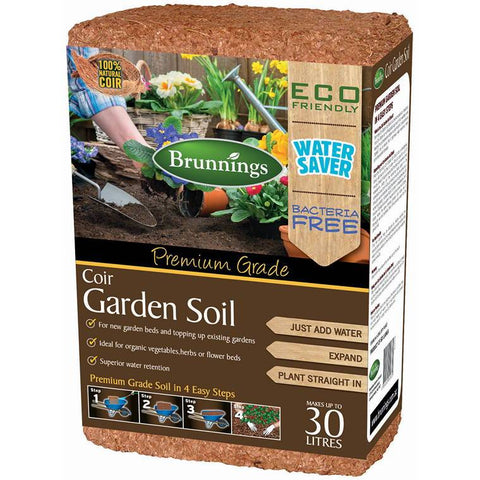 Garden Soil Coir Block, 30L