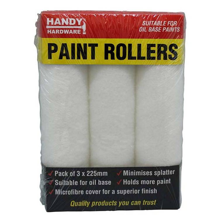 Paint Roller (Oil Base), 225mm, 3pk