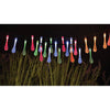 Solar String Light, Tear Drop Acrylic Design, Multi Colour, 30pcs