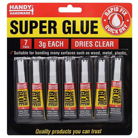 Super Glue, 7pk, 3g