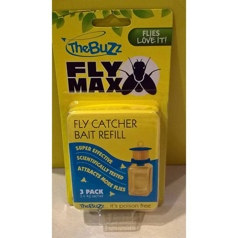 Buzz Fly Max Bait Refill, 3pk