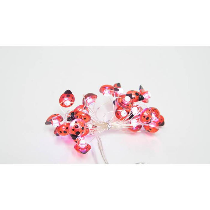 Ladybird Solar String Light, 30pcs